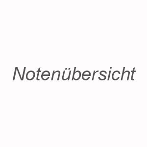 Beglaubigte Übersetzung der Notenübersicht