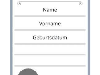 Beglaubigte Übersetzung einer Geburtsurkunde