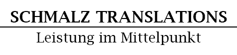 Schmalz Translations